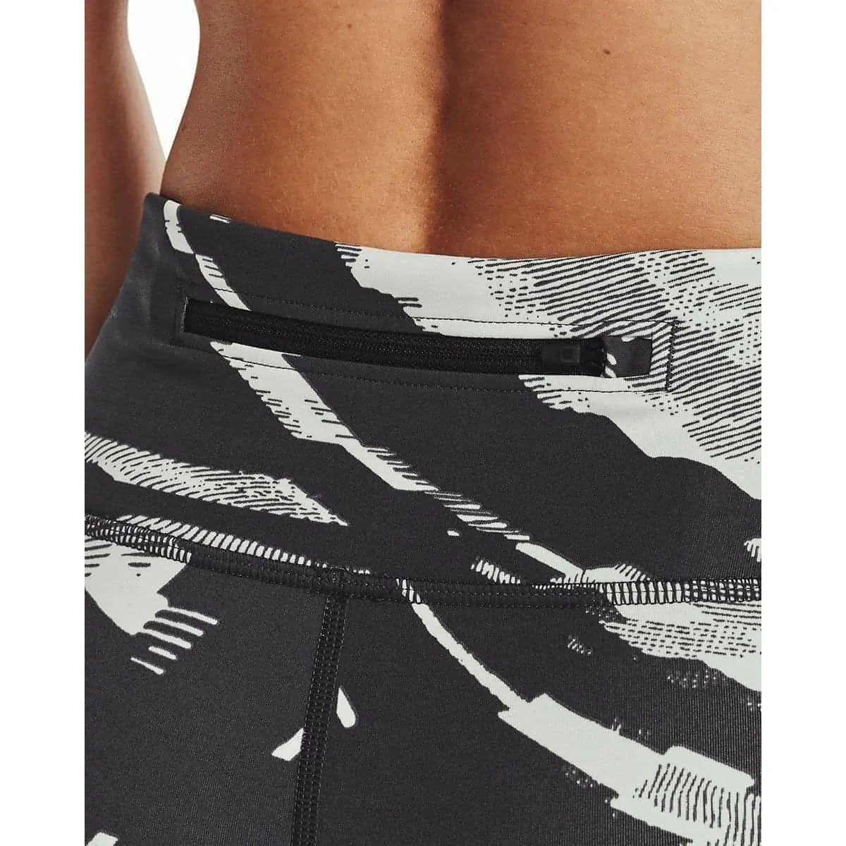 Under Armour OutRun The Storm Womens Long Running Tights - Grey