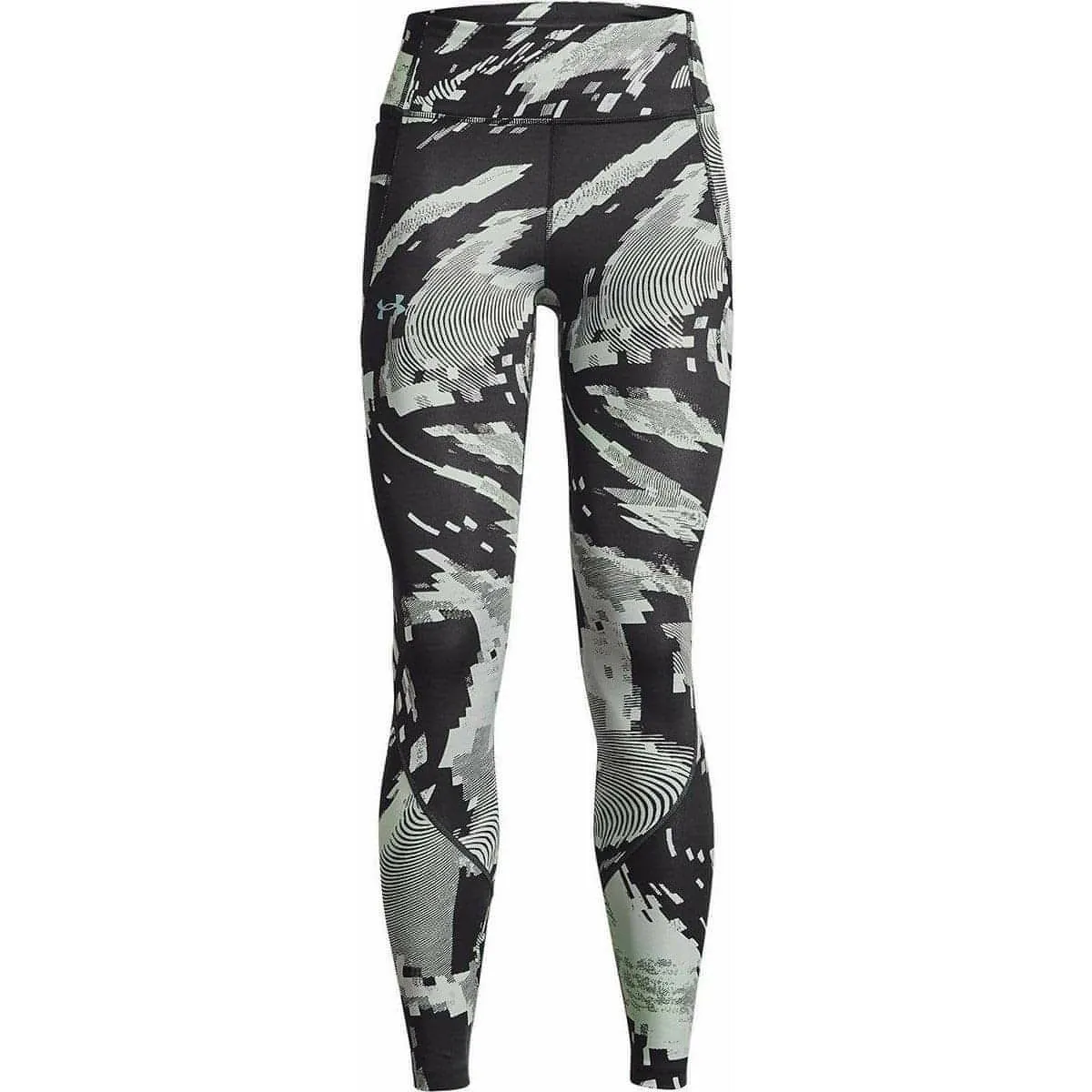 Under Armour OutRun The Storm Womens Long Running Tights - Grey