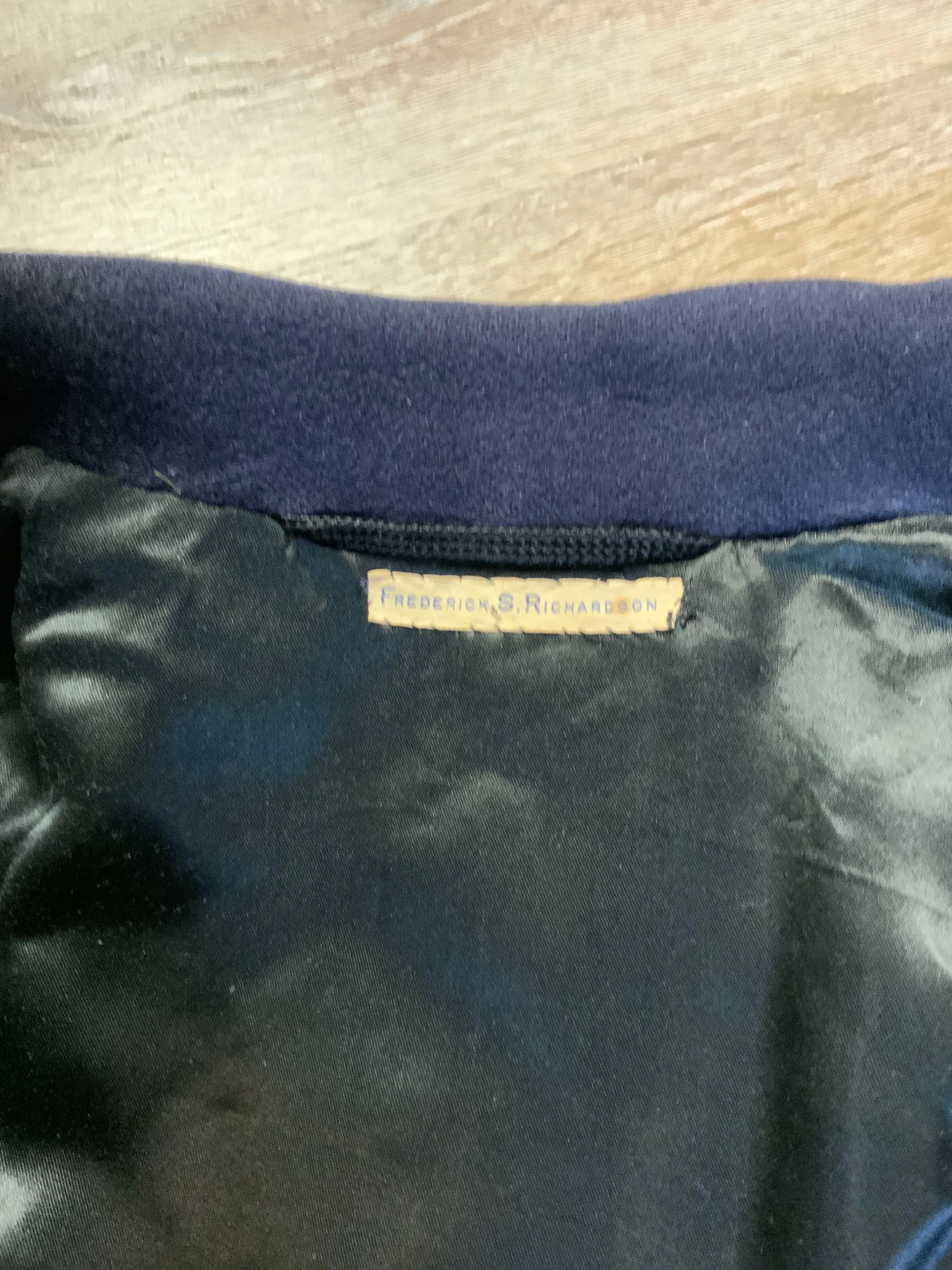 Vintage Eaton’s Clothes Navy Wool Overcoat