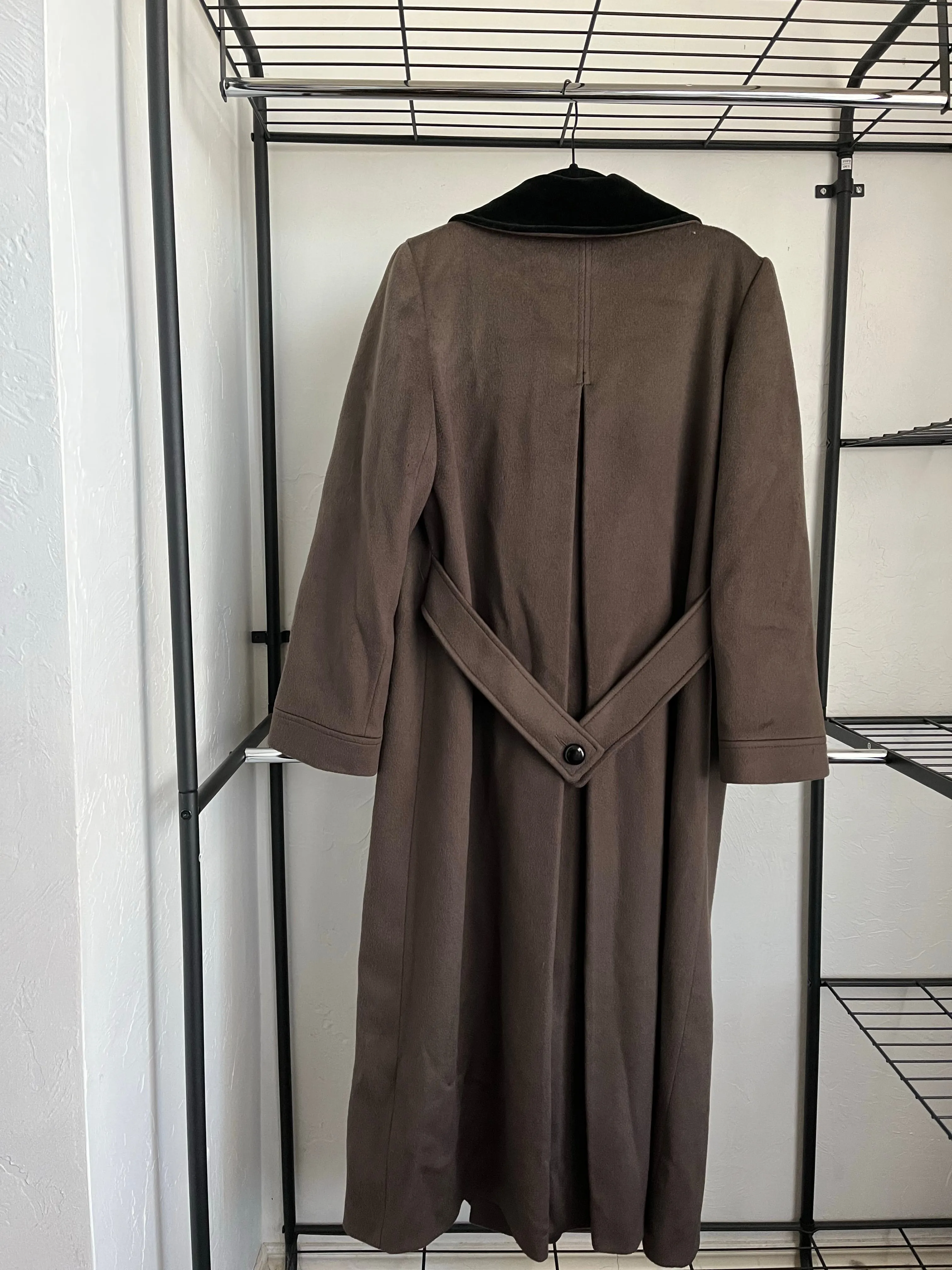 Wool overcoat