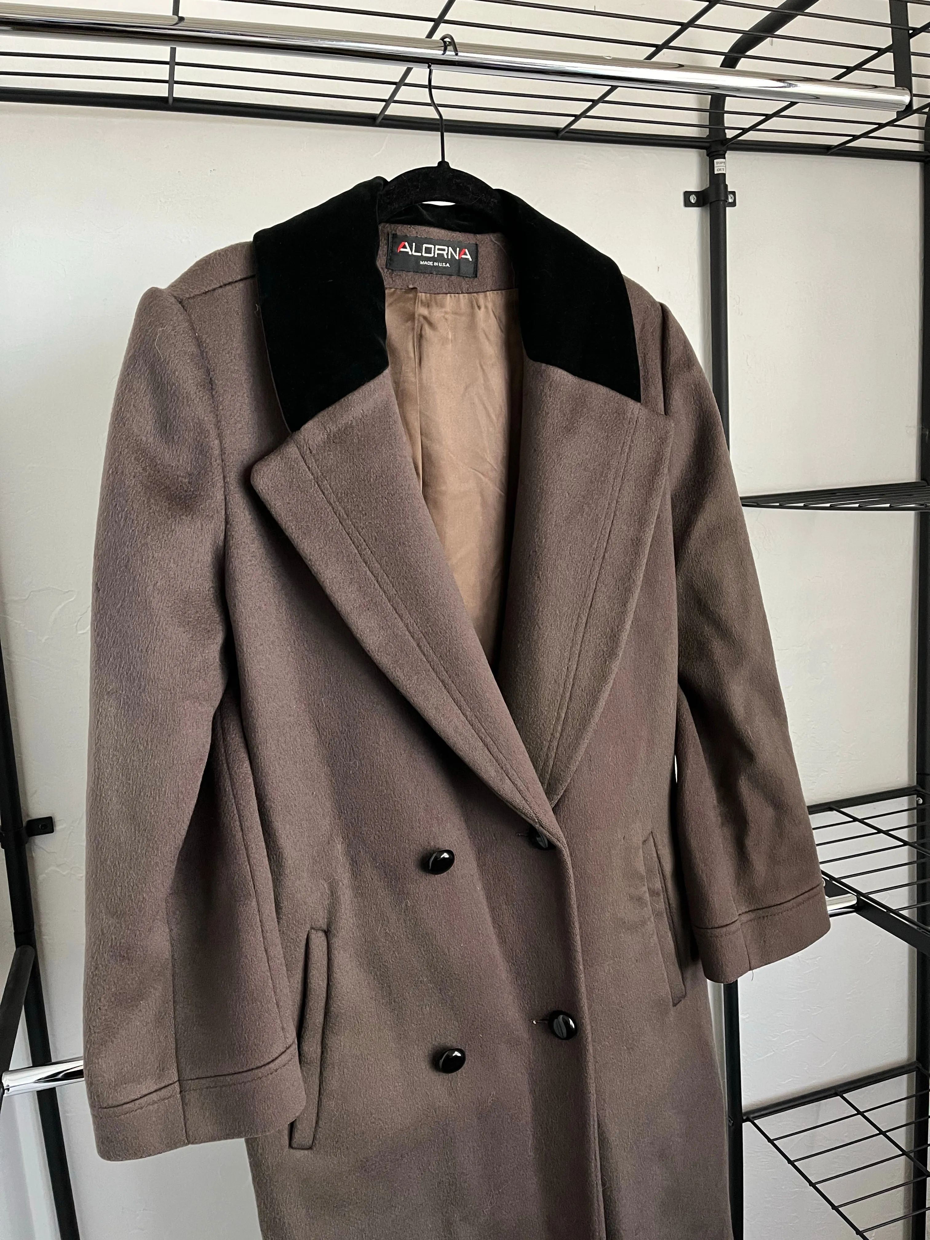 Wool overcoat