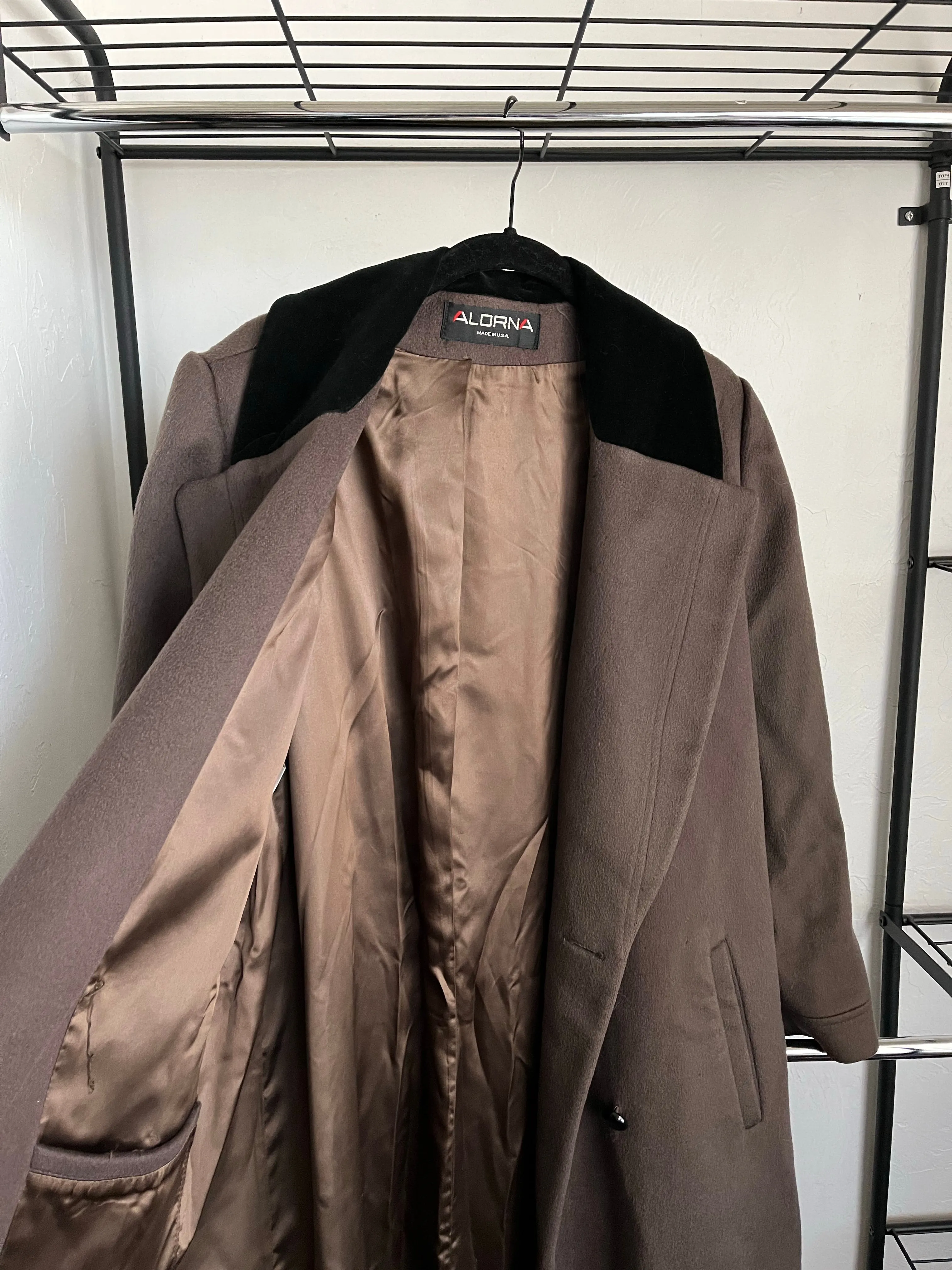 Wool overcoat