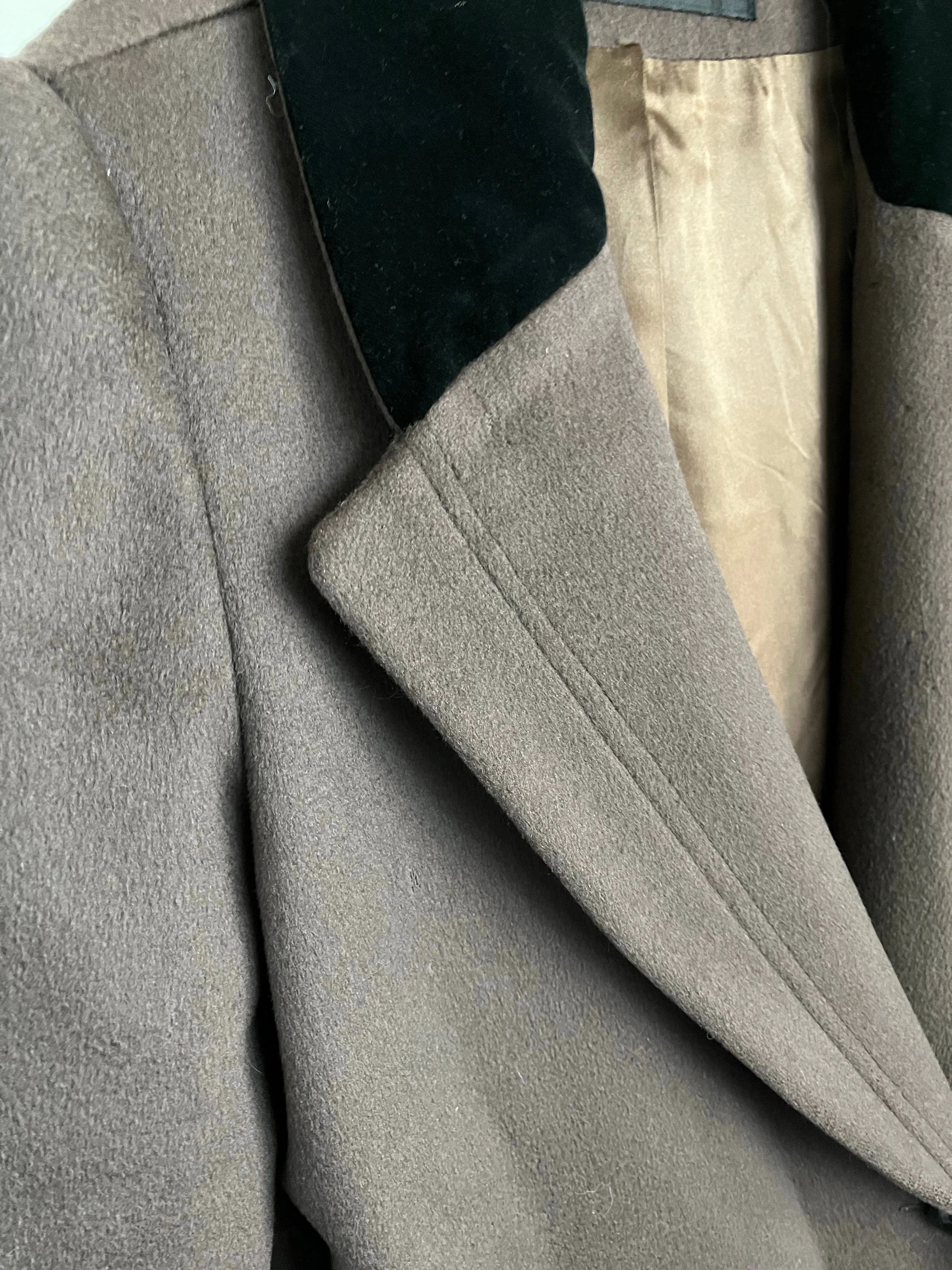 Wool overcoat