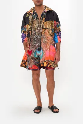 ZIP THROUGH PARKA JACKET XANADU RISING